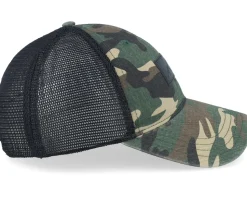 111p Small Box Mountain Patch Camo/Black Trucker - Wild Spirit