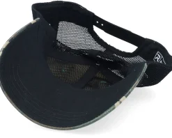 111p Small Box Mountain Patch Camo/Black Trucker - Wild Spirit