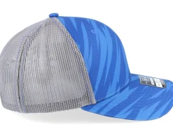 112p Streak Royal Camo/Charcoal Trucker - Richardson