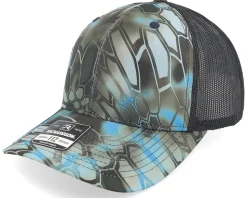 112p Streak Royal Camo/Charcoal Trucker - Richardson