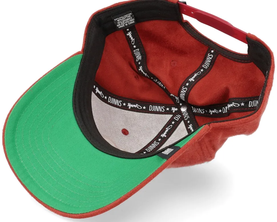 6p Truefit 2.0 Hairy Suede Deep Rust Adjustable - Djinns