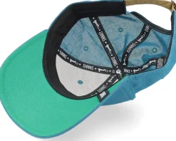 6p Truefit 3 Tone Linen Light Navy Adjustable - Djinns