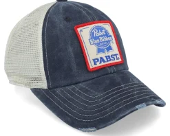 Pabst Orville Navy/Stone Trucker - American Needle