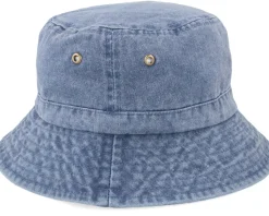 Packable Cotton Navy Blue Bucket - Jaxon & James