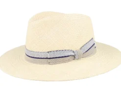 Pacora Panama Natural-Blue Band Straw Hat - MJM Hats