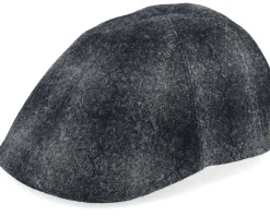 Paddy Amaro Black Flat Cap - Mayser