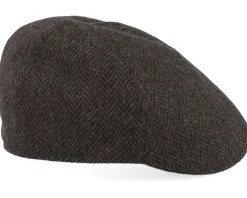 Paddy Amaro Brown Flat Cap - Mayser