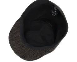 Paddy Amaro Brown Flat Cap - Mayser