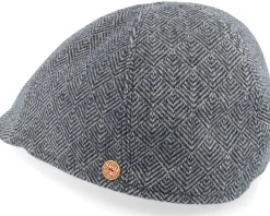 Paddy Amaro Grey Flat Cap - Mayser