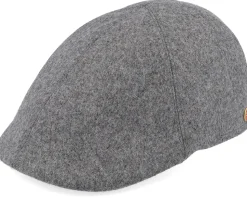 Paddy Amaro Grey Flat Cap - Mayser