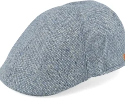Paddy Casual Blue Flat Cap - Mayser