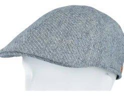 Paddy Casual Blue Flat Cap - Mayser