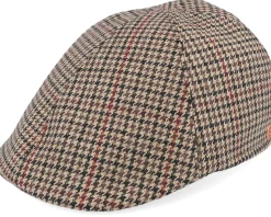 Paddy Casual Brown Flat Cap - Mayser