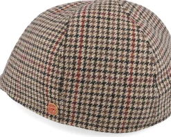 Paddy Casual Brown Flat Cap - Mayser