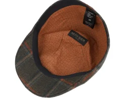 Paddy Casual Green Flat Cap - Mayser