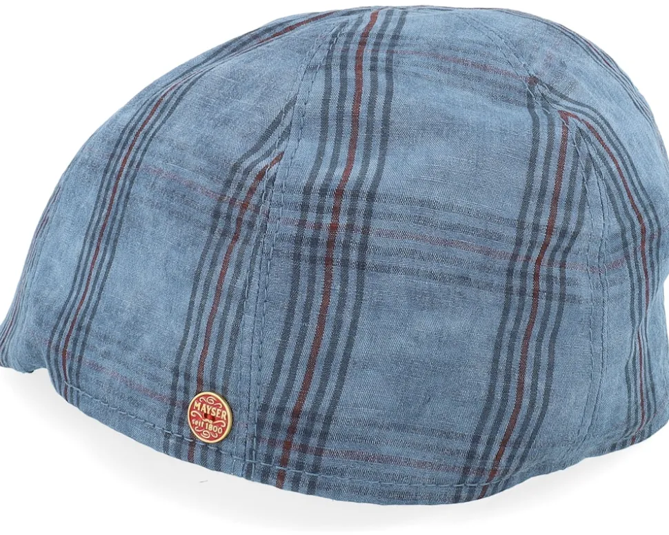 Paddy Como Blue Flat Cap - Mayser