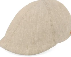 Paddy Como Brown Flat Cap - Mayser