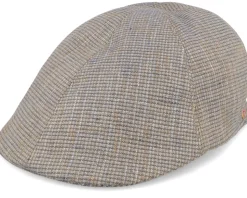 Paddy Dundee Taupe Flat Cap - Mayser