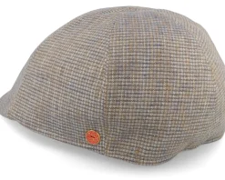 Paddy Dundee Taupe Flat Cap - Mayser