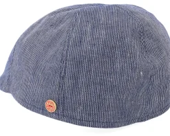 Paddy Stripes Marine Flat Cap - Mayser