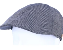 Paddy Stripes Marine Flat Cap - Mayser