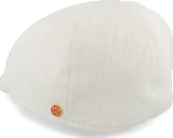 Paddy Superior Beige Flat Cap - Mayser