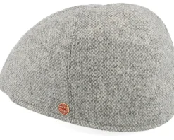 Paddy Tweed Grey Flat Cap - Mayser