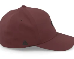 Padel Headwear White Rubber Maroon Delta Flexfit - Padelville
