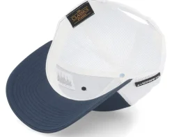 Padel Headwear White Rubber Navy/white Trucker - Padelville