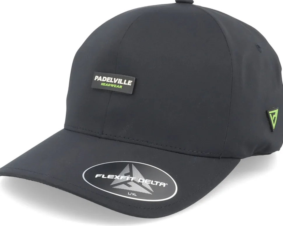 Padel Headwear White Rubber Olive Delta Flexfit - Padelville