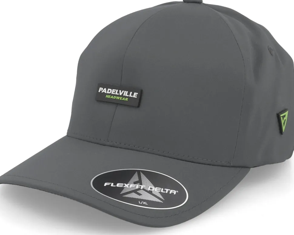 Padel Headwear White Rubber Olive Delta Flexfit - Padelville