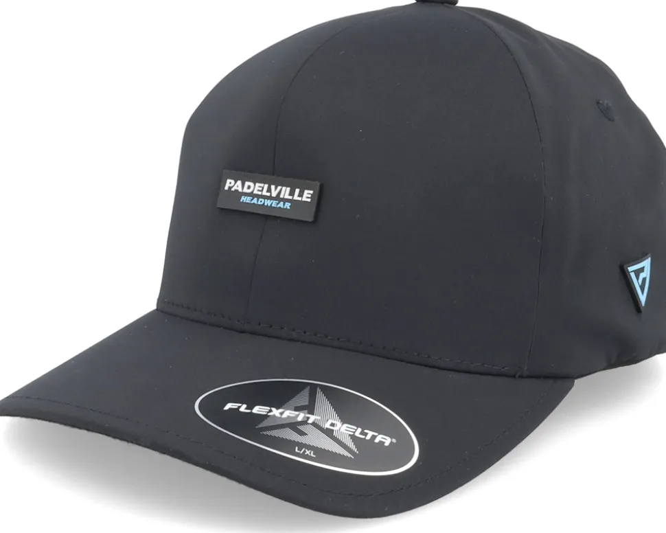 Padel Headwear White Rubber Olive Delta Flexfit - Padelville