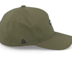 Padel Headwear White Rubber Olive Delta Flexfit - Padelville