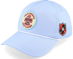 Palm Springs Ltwght Rope 19th Hole Golf Light Blue Dad Cap - American Needle