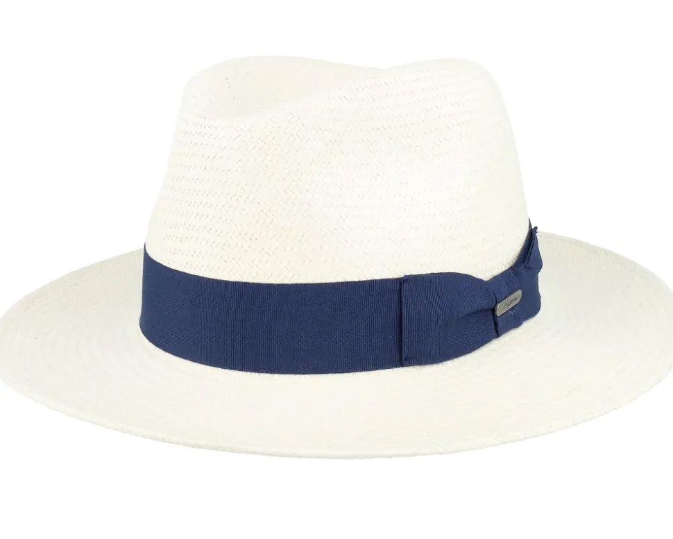 Panama Hat Navy Straw Hat - Wigéns