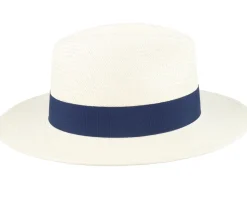 Panama Hat Navy Straw Hat - Wigéns