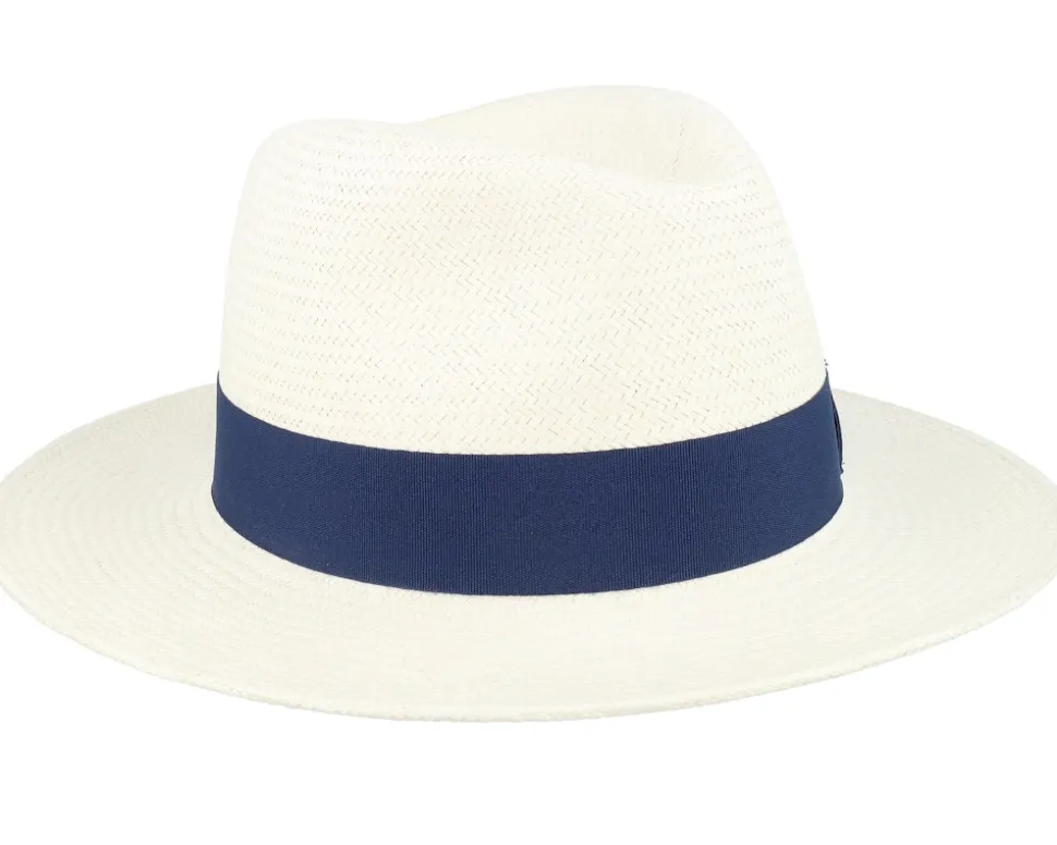 Panama Hat Navy Straw Hat - Wigéns