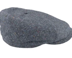 6-panel Cap Donegal Blue Flat Cap - Stetson