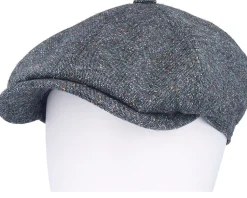 6-panel Cap Donegal Blue Flat Cap - Stetson