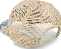 6-Panel Multicam Arid/Tan Trucker - Yupoong
