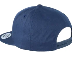 5-Panel Navy Snapback - Yupoong
