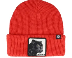 Panther Vision Classic Knits Square Patch Red Cuff - Goorin Bros.