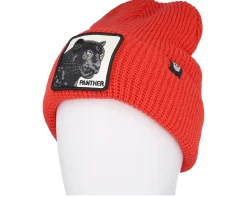 Panther Vision Classic Knits Square Patch Red Cuff - Goorin Bros.