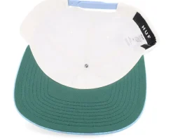 Paradox 6 Panel Hat White Snapback - HUF