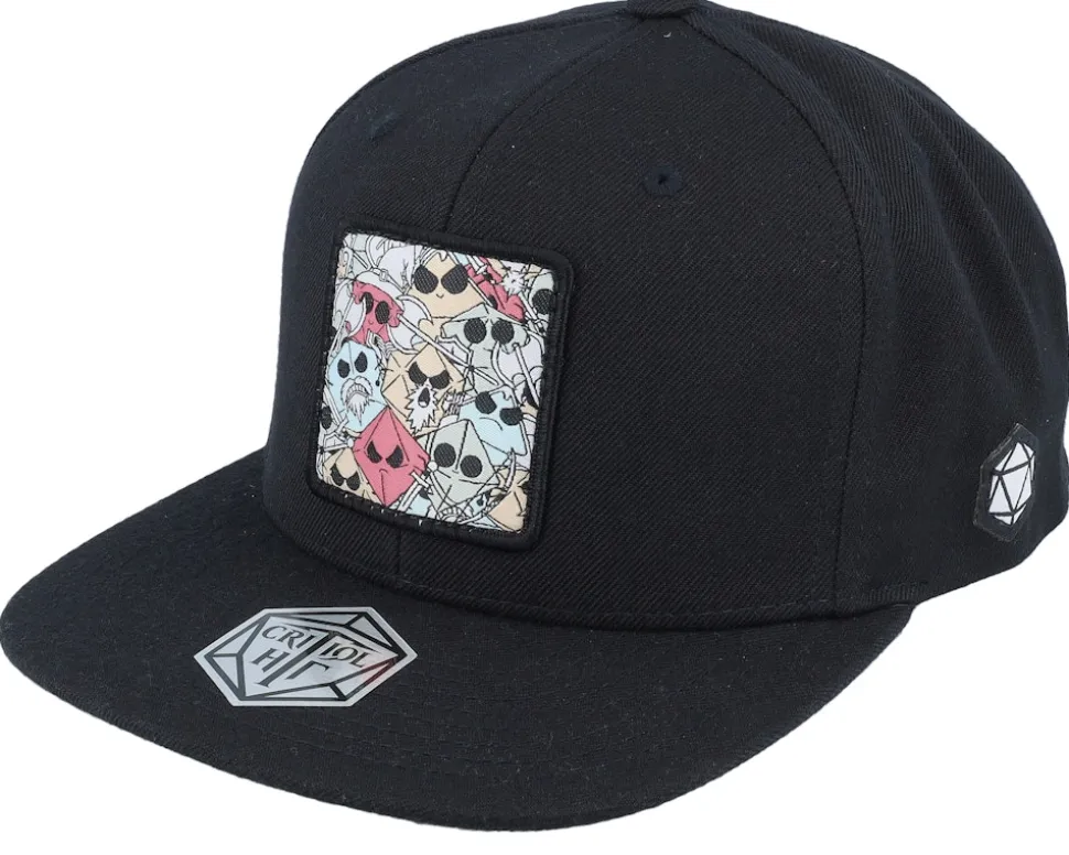 Party Board Presence Black Snapback - Critiql Hit