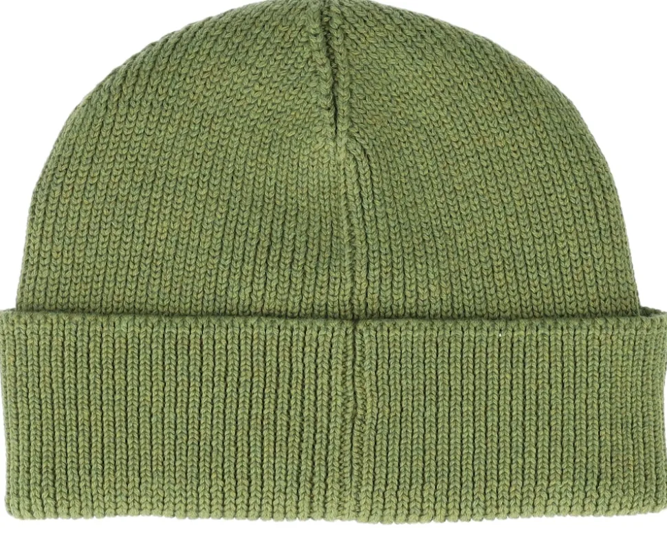 Patch Rib Beanie Color Fresh Green Cuff - Upfront