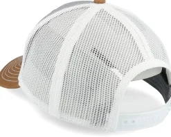 Patch White/Grey/Brown Trucker - John Deere