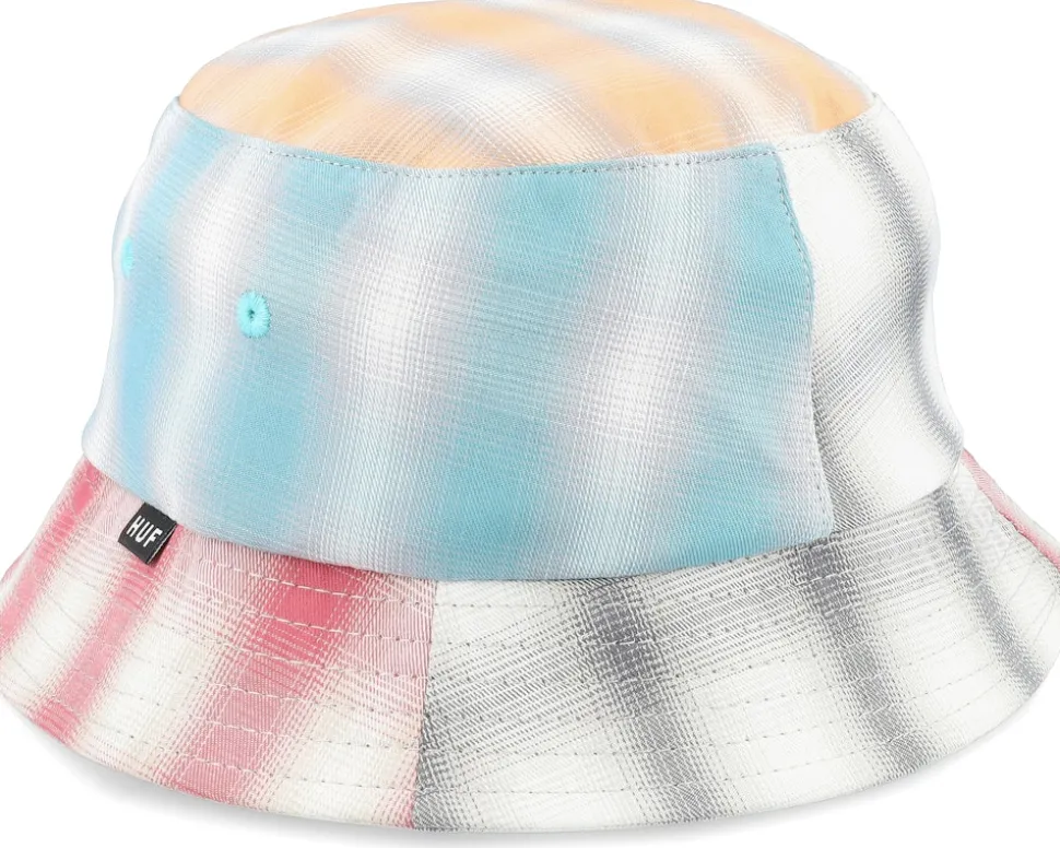 Patchwork Hat Multi Plaid Bucket - HUF