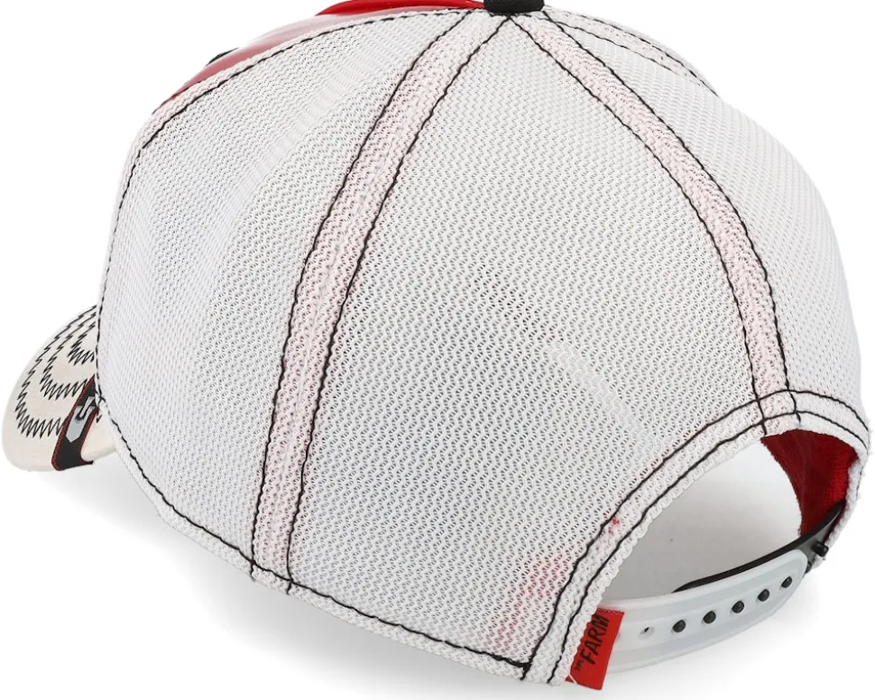 Patent Leather Golden Calf Red/White Trucker - Goorin Bros.