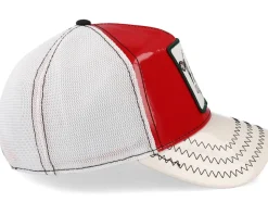 Patent Leather Golden Calf Red/White Trucker - Goorin Bros.